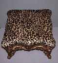 Pierced Iron Foot Stool
