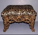 Pierced Iron Foot Stool