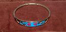 Cloisonné Silver Bracelet