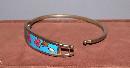 Cloisonné Silver Bracelet