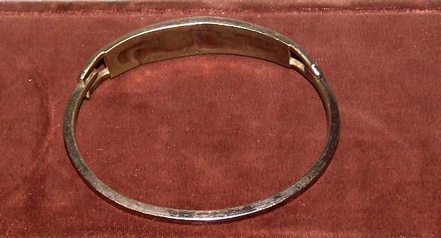 Cloisonné Silver Bracelet