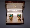 Light Iridescent Cuff Links