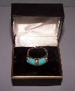 Lovely Silver Ring with Turquoise Stones