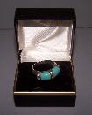 Lovely Silver Ring with Turquoise Stones