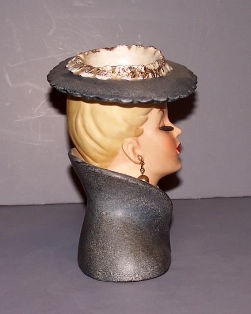 1959 Napco Women Head Vase