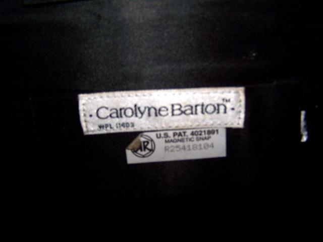 Carolyne Barton Velvet Purse