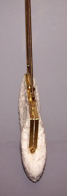 Beaded Purse- White