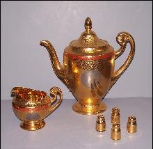 Bohemia Gold Tea Set