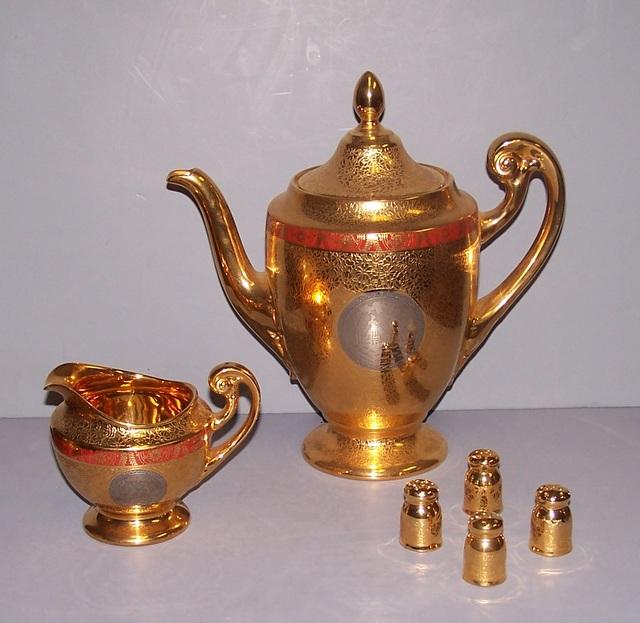 Bohemia Gold Tea Set