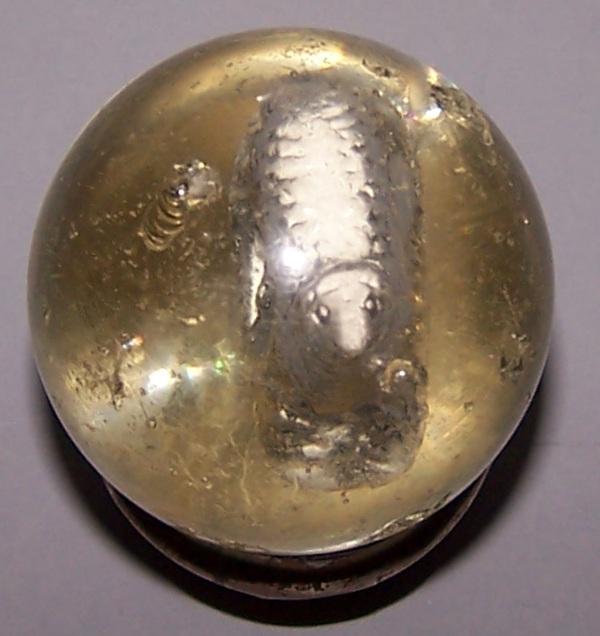 Vintage Sulphide Marble with a Sheep Inside