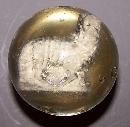 Vintage Sulphide Marble with a Sheep Inside