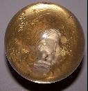 Vintage Sulphide Marble with a Monkey Inside