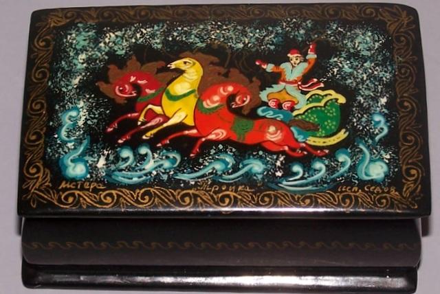 Russian Lacquered Box