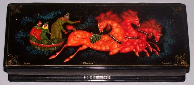 Russian Lacquered Box