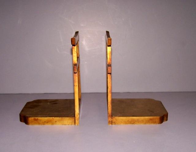 Brass Bookends
