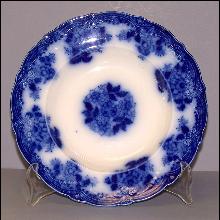 Flow Blue Soup Bowl