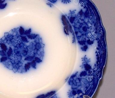 Flow Blue Soup Bowl