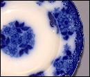 Flow Blue Soup Bowl