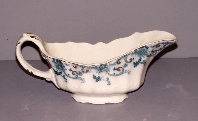 Flow Blue Gravy Bowl