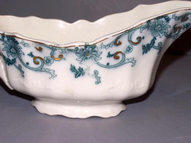 Flow Blue Gravy Bowl