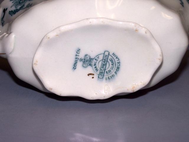 Flow Blue Gravy Bowl
