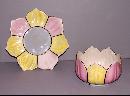 Lily Pad Sauce Bowl with Plate