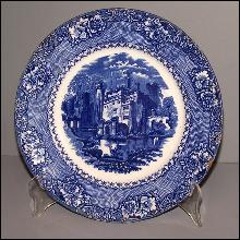 Castle Plate- Blue