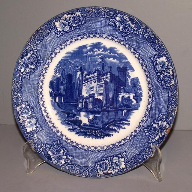 Castle Plate- Blue