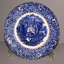 Castle Plate- Blue