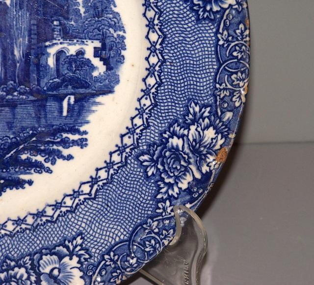 Castle Plate- Blue