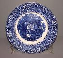 Castle Plate-Blue