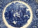 Castle Plate-Blue