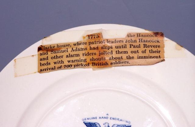 Clarke House Plate