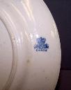 Flow Blue Chinese Plate