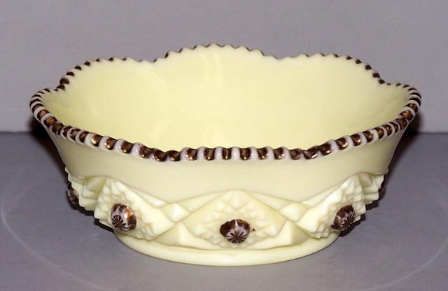 Custard Glass Desert Dish