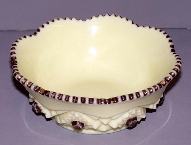 Custard Glass Desert Dish