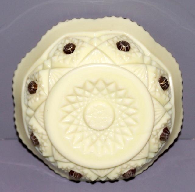 Custard Glass Desert Dish