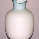 Vintage Fenton Blue Satin Glass Vase