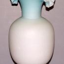 Vintage Fenton Blue Satin Glass Vase
