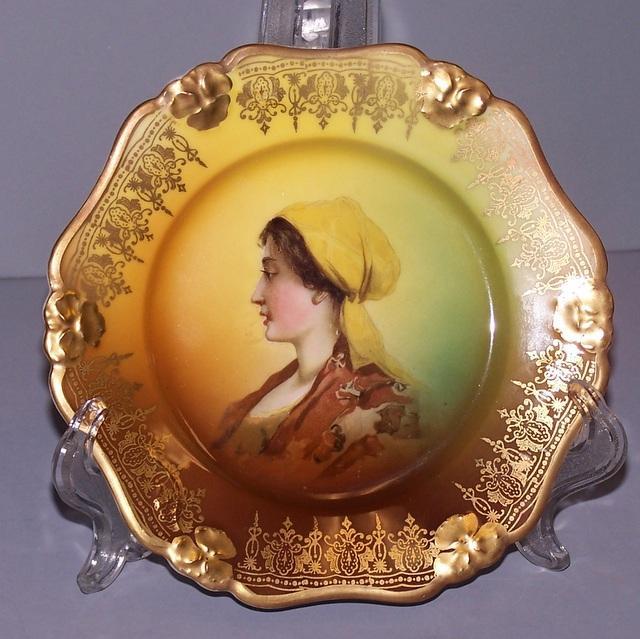 Vintage Portrait Plate Rosenthal China