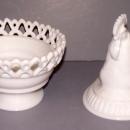 Milk Glass Hen on Nest