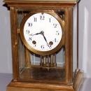 Seth Thomas Crystal Regulator Clock As Is