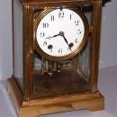 Seth Thomas Crystal Regulator Clock As Is