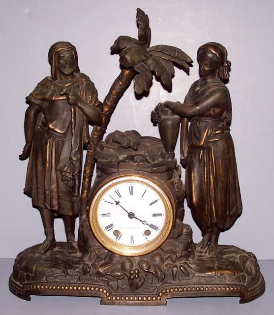 Mitchell Vance and Co. Clock of Rebecca at the Well