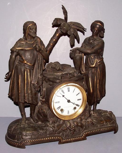 Mitchell Vance and Co. Clock of Rebecca at the Well