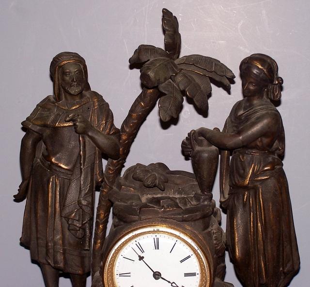 Mitchell Vance and Co. Clock of Rebecca at the Well