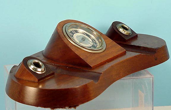 New Haven Walnut Desk Clock Clockmast