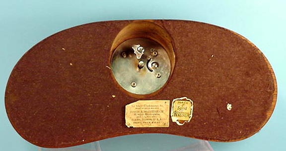 New Haven Walnut Desk Clock Clockmast