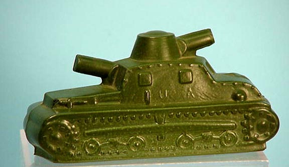 Rare Vintage Army Tank Candy Container