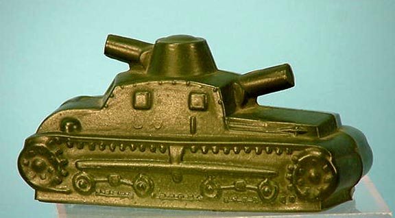 Rare Vintage Army Tank Candy Container